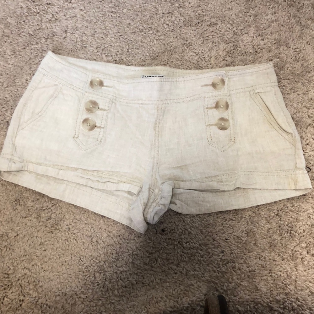 Express Button Up Shorts
